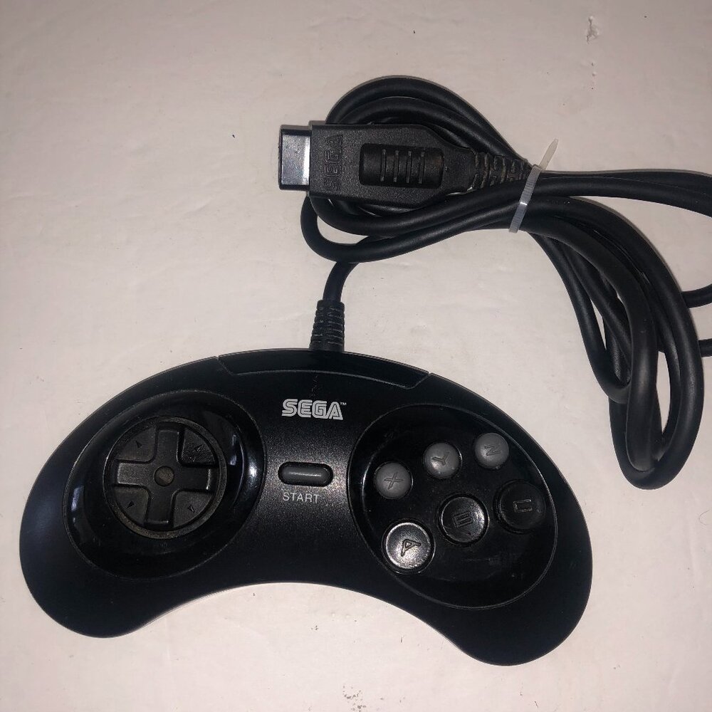 SEGA Controller 6 button Black MK-1653